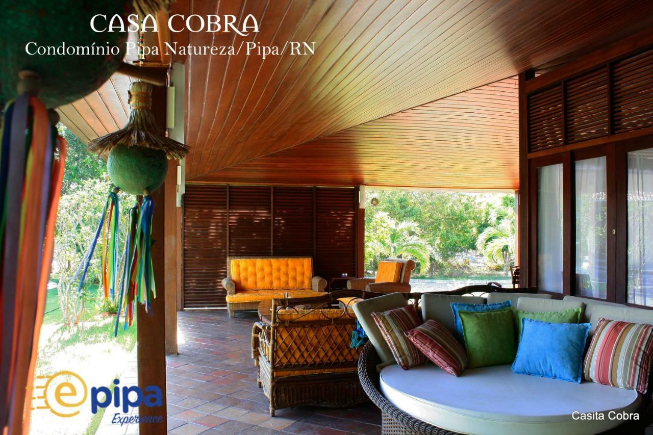 Вілла Pipa Casa Cobra Praia de Pipa Екстер'єр фото