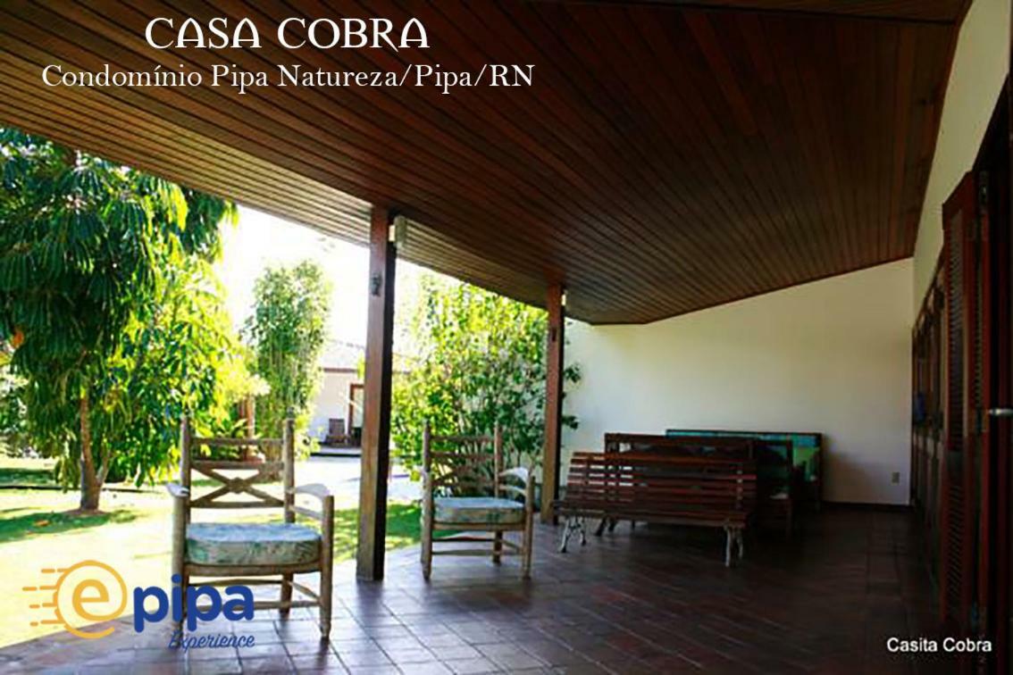 Вілла Pipa Casa Cobra Praia de Pipa Екстер'єр фото